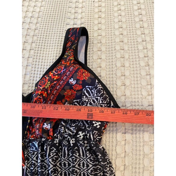 Danify Womens Swimsuit One piece  Size “56” ? Size  20 Modest Wide Straps Chic - Picture 11 of 12